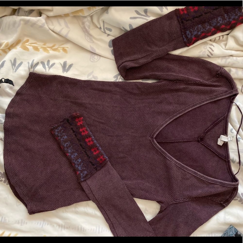We The Free boho long sleeve shirt